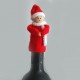 Patrón para realizar muñecos navideños para colgar, botellas.....