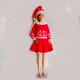 Patrón jersey, falda y gorro navidad válido para muñecas tipo Barbie