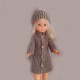 Patrón vestido/abrigo con gorro de lana válido para Nancy clásica y new