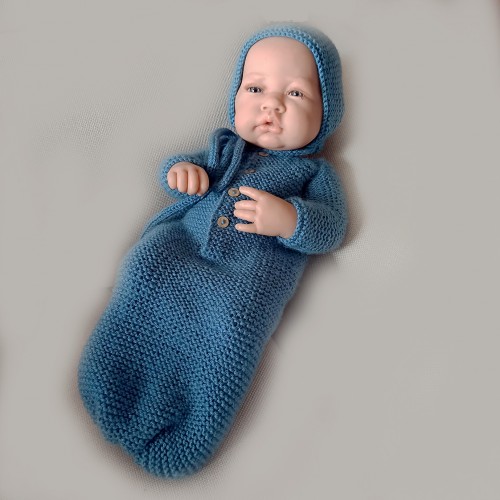 Saco con mangas y capota válido para Antonio Juan 42 cm