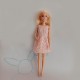 Patrón vestido tirantes válido para muñecas tipo Barbie o similar