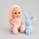 Patrón chaleco, cubrepañal, capota y zapatos válido para Baby Pelón o similar