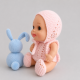 Patrón chaleco, cubrepañal, capota y zapatos válido para Baby Pelón o similar