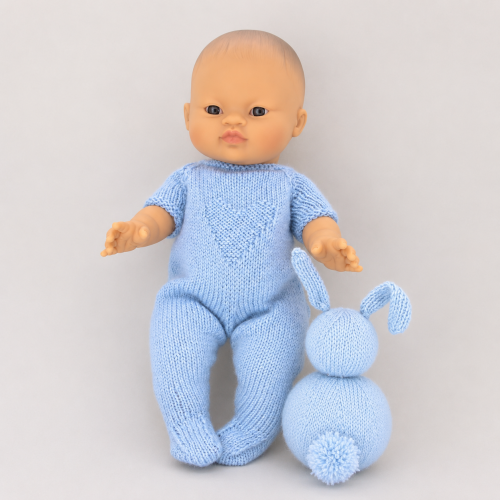 Patrón body con patitas Nenuco 32 cm/Gordi de Paola Reina 34 cm