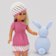 1. patrón vestido y gorro para nancy