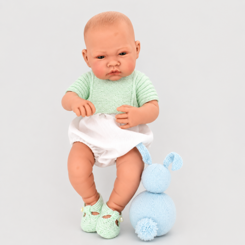 Pelele lana y tela para Antonio Juan 42 cm